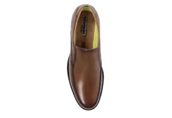 Florsheim Mens Midtown Moc Toe Slip On Oxford - Cognac -Outlet Step In Style Store US 01 300008 05