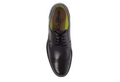 Florsheim Mens Midtown Wingtip Oxford - Black -Outlet Step In Style Store US 01 300009 05