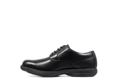 Nunn Bush Mens Marvin Slip Resistant Work Shoe - Black -Outlet Step In Style Store US 01 300045 03