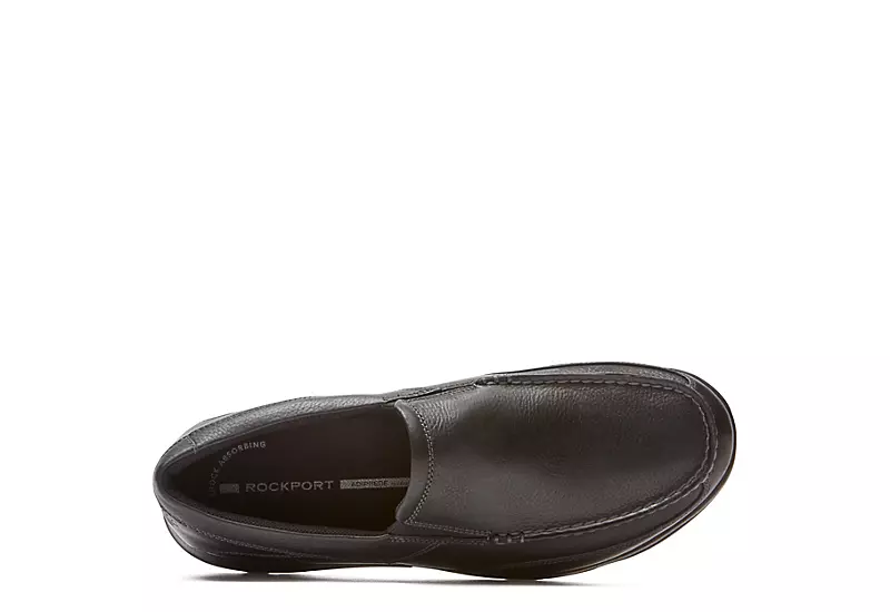 Rockport Mens Junction Point Slip On Oxford - Black 3 Rockport Mens Junction Point Slip On Oxford - Black - Image 3