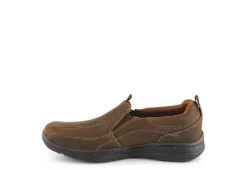 Skechers Mens Dockland Slip On Oxford - Brown -Outlet Step In Style Store US 01 311272 03
