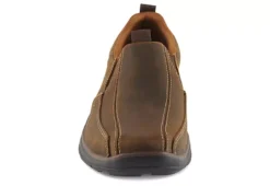 Skechers Mens Dockland Slip On Oxford - Brown -Outlet Step In Style Store US 01 311272 04