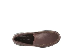 Rockport Mens Junction Point Slip On Oxford - Brown 12 Rockport Mens Junction Point Slip On Oxford - Brown -Outlet Step In Style Store US 01 311280 05