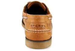 Sperry Mens Leeward Boat Shoe - Tan -Outlet Step In Style Store US 01 315123 02