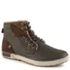 Day Five Mens Viper Mid Sneaker - Dark Brown