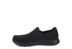 Skechers Mens Mcallen Slip Resistant Work Shoe - Black -Outlet Step In Style Store US 01 318033 03