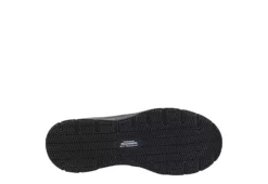 Skechers Mens Mcallen Slip Resistant Work Shoe - Black -Outlet Step In Style Store US 01 318033 06