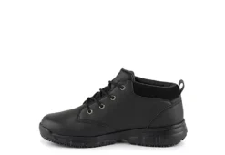 Fila Mens Mike Slip Resistant Work Shoe - Black -Outlet Step In Style Store US 01 318034 03