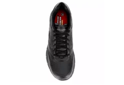 Skechers Mens Nampa Slip Resistant Work Shoe - Black -Outlet Step In Style Store US 01 318043 05