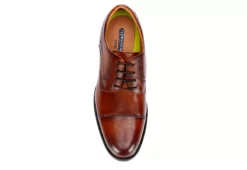 Florsheim Mens Midtown Cap Toe Oxford - Cognac -Outlet Step In Style Store US 01 324060 05