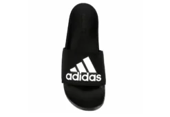 Adidas Mens Adilette Logo Slide Sandal - Black -Outlet Step In Style Store US 01 331145 05