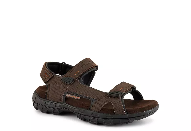 Skechers Mens Louden Outdoor Sandal - Brown 1 Skechers Mens Louden Outdoor Sandal - Brown