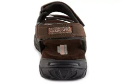 Skechers Mens Louden Outdoor Sandal - Brown 9 Skechers Mens Louden Outdoor Sandal - Brown -Outlet Step In Style Store US 01 332119 02