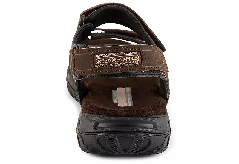 Skechers Mens Louden Outdoor Sandal - Brown 3 Skechers Mens Louden Outdoor Sandal - Brown - Image 3