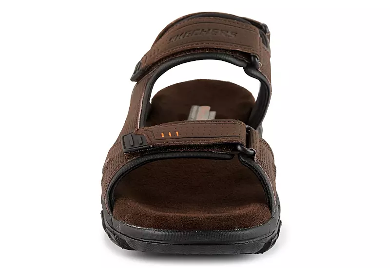 Skechers Mens Louden Outdoor Sandal - Brown 5 Skechers Mens Louden Outdoor Sandal - Brown - Image 5