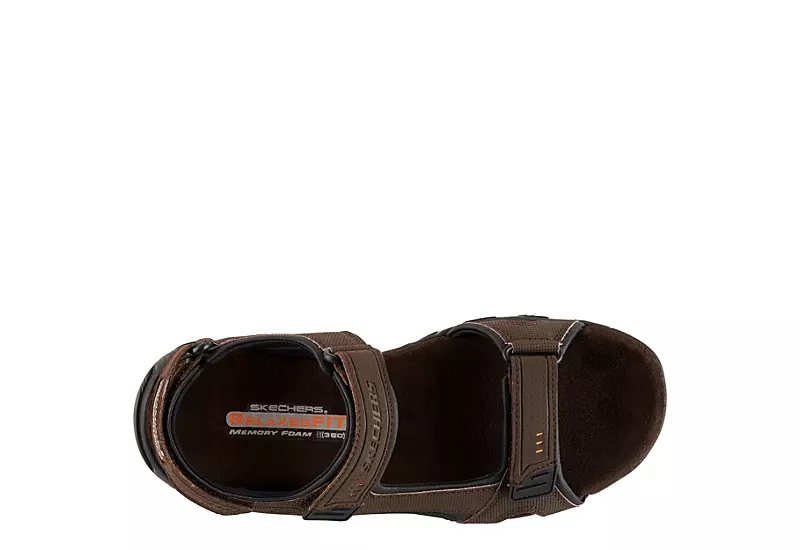 Skechers Mens Louden Outdoor Sandal - Brown 6 Skechers Mens Louden Outdoor Sandal - Brown - Image 6