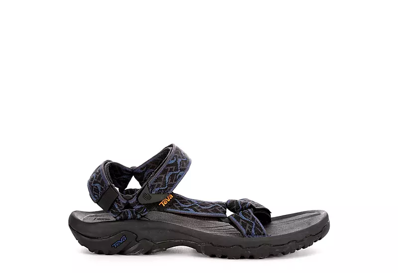 Teva Mens Hurricane 4 Outdoor Sandal - Blue 2 Teva Mens Hurricane 4 Outdoor Sandal - Blue - Image 2