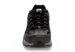 Skechers Mens 77055 Steel Toe Work Shoe - Black 9 Skechers Mens 77055 Steel Toe Work Shoe - Black -Outlet Step In Style Store US 01 355057 02