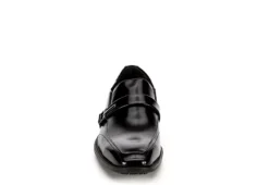Stacy Adams Mens Abram Moc Toe Bit Slip On Oxford - Black -Outlet Step In Style Store US 01 420070 02