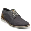 Nunn Bush Mens Barklay Canvas Oxford - Dark Grey