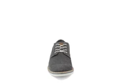 Nunn Bush Mens Barklay Canvas Oxford - Dark Grey -Outlet Step In Style Store US 01 500464 02