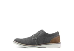 Nunn Bush Mens Barklay Canvas Oxford - Dark Grey -Outlet Step In Style Store US 01 500464 03