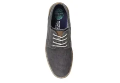 Nunn Bush Mens Barklay Canvas Oxford - Dark Grey -Outlet Step In Style Store US 01 500464 05