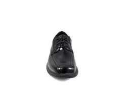 Nunn Bush Mens Bartole Street Bike Toe Oxford - Black -Outlet Step In Style Store US 01 500486 02
