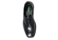 Nunn Bush Mens Bartole Street Bike Toe Oxford - Black -Outlet Step In Style Store US 01 500486 05
