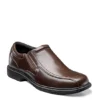 Nunn Bush Mens Bleeker Street Bike Toe Slip On Oxford - Brown