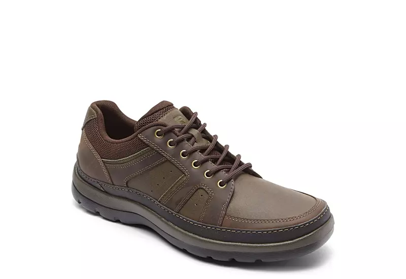 Rockport Mens Get Your Kicks Mudguard Blucher Sneaker - Dark Brown 1 Rockport Mens Get Your Kicks Mudguard Blucher Sneaker - Dark Brown