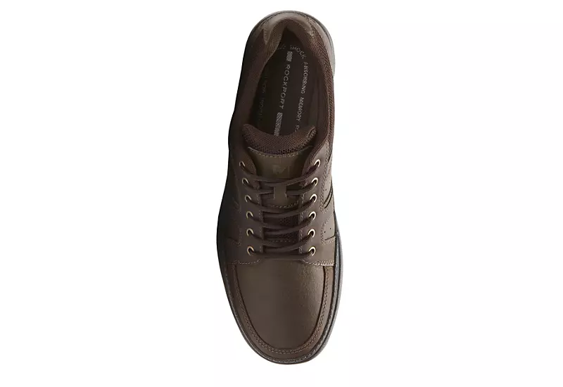 Rockport Mens Get Your Kicks Mudguard Blucher Sneaker - Dark Brown 4 Rockport Mens Get Your Kicks Mudguard Blucher Sneaker - Dark Brown - Image 4