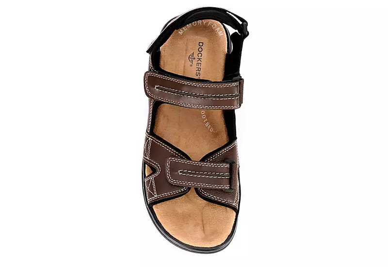 Dockers Mens Newpage Outdoor Sandal - Brown 6 Dockers Mens Newpage Outdoor Sandal - Brown - Image 6