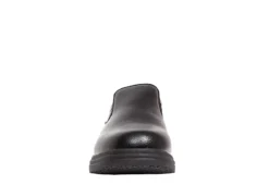 Deer Stags Mens Manager Slip Resistant Work Shoe - Black -Outlet Step In Style Store US 01 500657 02