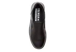 Deer Stags Mens Manager Slip Resistant Work Shoe - Black -Outlet Step In Style Store US 01 500657 05