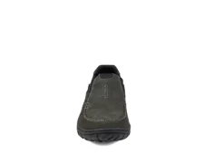 Nunn Bush Mens Quest Moc Toe Slip On Oxford - Dark Grey 9 Nunn Bush Mens Quest Moc Toe Slip On Oxford - Dark Grey -Outlet Step In Style Store US 01 500697 02
