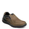 Nunn Bush Mens Quest Moc Toe Slip On Oxford - Tan