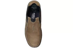 Nunn Bush Mens Quest Moc Toe Slip On Oxford - Tan 12 Nunn Bush Mens Quest Moc Toe Slip On Oxford - Tan -Outlet Step In Style Store US 01 500699 05