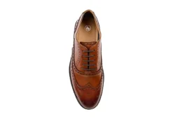 Thomas & Vine Mens Franklin Wingtip Oxford - Cognac -Outlet Step In Style Store US 01 500761 05