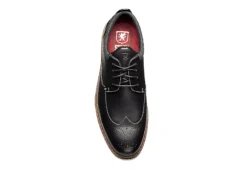 Stacy Adams Mens Synergy Wingtip Oxford - Black -Outlet Step In Style Store US 01 500771 05