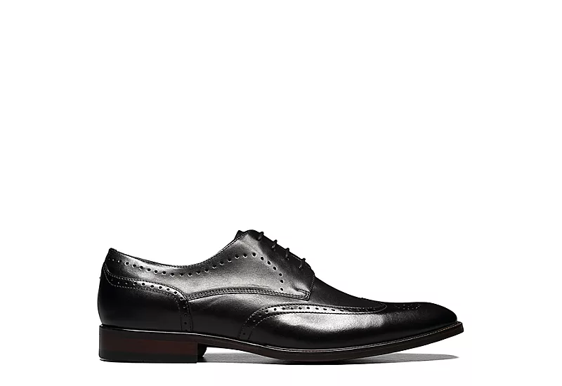 Florsheim Mens Sorrento Wingtip Oxford - Black 2 Florsheim Mens Sorrento Wingtip Oxford - Black - Image 2