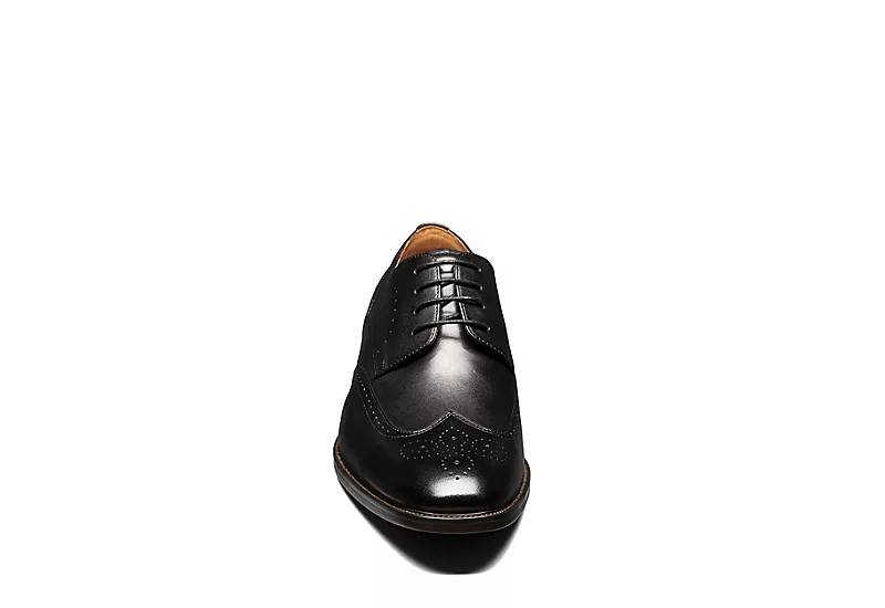 Florsheim Mens Sorrento Wingtip Oxford - Black 3 Florsheim Mens Sorrento Wingtip Oxford - Black - Image 3
