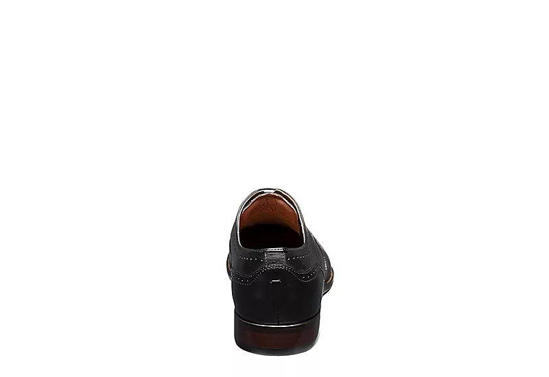 Florsheim Mens Sorrento Wingtip Oxford - Black 5 Florsheim Mens Sorrento Wingtip Oxford - Black - Image 5