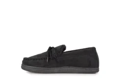 Vance Co Mens 212m Slipper - Black -Outlet Step In Style Store US 01 500847 02