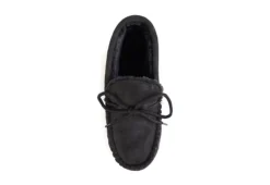 Vance Co Mens 212m Slipper - Black -Outlet Step In Style Store US 01 500847 04