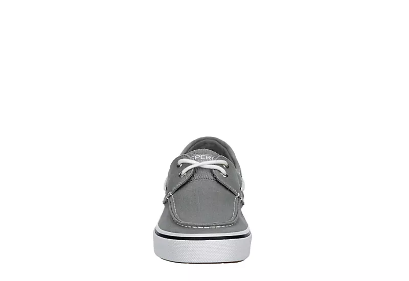Sperry Mens Halyard 2-eye Slip On Sneaker - Grey 3 Sperry Mens Halyard 2-eye Slip On Sneaker - Grey - Image 3