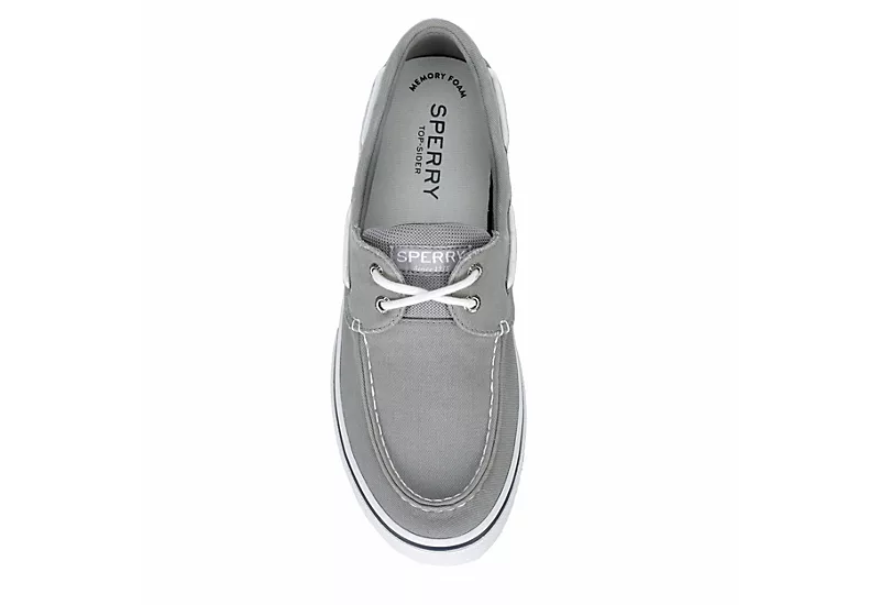 Sperry Mens Halyard 2-eye Slip On Sneaker - Grey 6 Sperry Mens Halyard 2-eye Slip On Sneaker - Grey - Image 6