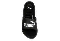 Puma Mens Royal Cat Memory Slide Sandal - Black -Outlet Step In Style Store US 01 501203 05