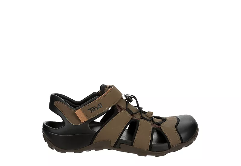 Teva Mens Flintwood Outdoor Sandal - Brown 2 Teva Mens Flintwood Outdoor Sandal - Brown - Image 2