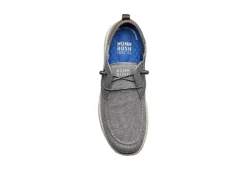 Nunn Bush Mens Brewski Slip On Sneaker - Grey -Outlet Step In Style Store US 01 501369 05